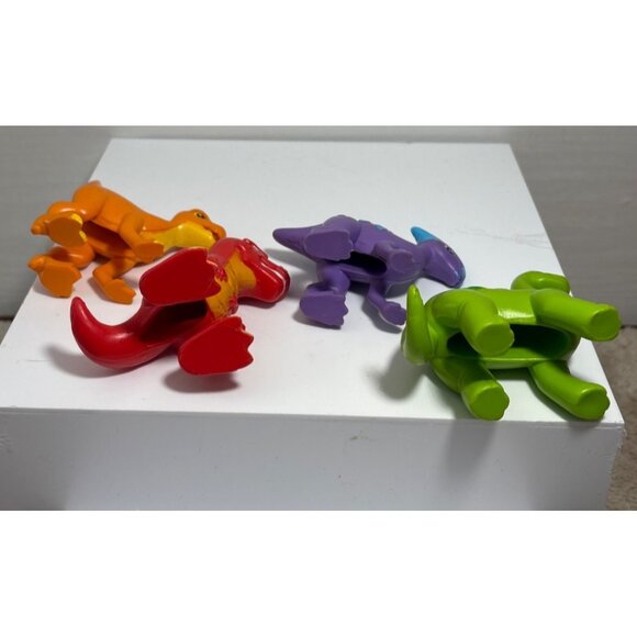 Super Duper Dinosaur Toys Set Of 4 Colorful - Picture 7 of 8